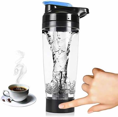 China Por mayor 600ml mezclador eléctrico de proteínas batidora botella portátil mini exprimidor plástico auto-agitación taza de café ecológico en venta