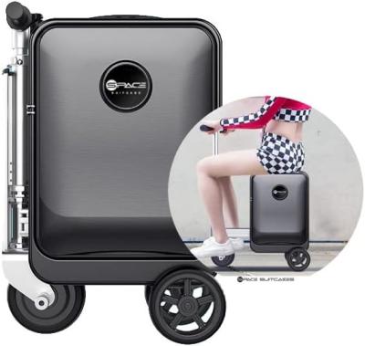 China Smart Rideable Suitcase 26L, Lightweight Electric Luggage Scooter For Travel With Digital Lock, Waterproof And Lightwei for sale