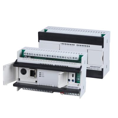 China Amsamotion FX3U-26MT-E Mitsubishi MELSEC Compatible PLC Relay 2AI/1AO 16DI/10DO Ethernet MODBUS Function Transistor Type FX3U-26MT-E for sale