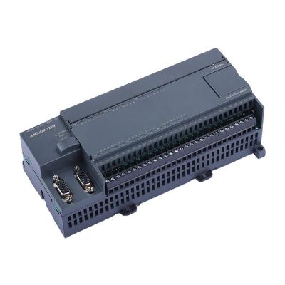 China Amsamotion FX3U-48MR PLC Relay Compatible Mitsubishi MELSEC 2AI/1AO 24DI/24DO with MODBUS Function FX3U-48MR for sale