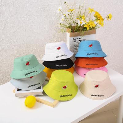 China New fisherman Hat Children Korean version casual alphabets simple baby hat come out sunshade sunscreen hat tidal basin something hat for sale