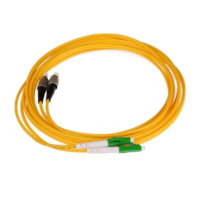 China LSZH SC To Line Communication SC Fiber Optic Cable Jumper Simplex Single Mode Network Cable for sale