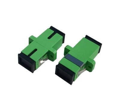 China FTTH FTTB FTTX Network SC To SC UPC APC Simplex SM MM Om3 Om4 Om5 Fiber Optic Fiber Optic Adapter With Clamp Fiber Optic Adapter for sale