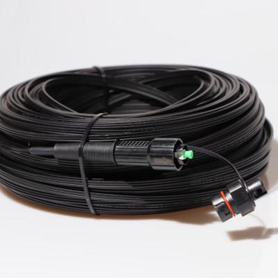 China High Quality Armored FTTH Cpri Fullaxs LC Fiber Duplex To Outdoor Duplex LC 7.0Mm Drop Cable Jumper for sale