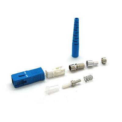 China FTTX Promotion Hot Sale Fttx Telecom SC UPC Sx Dx Fiber Optic Connector for sale