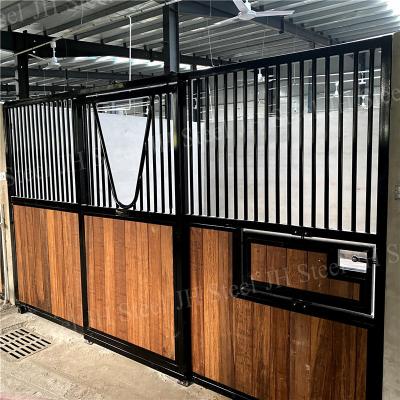 China Temporary Stable Truss Prefab Fence Panel Horse Box Panels Horse Stall Barn Fronts for sale