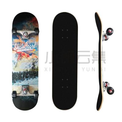 China Sale Kids Longboard Skateboard Skate Board Wholesale Adult Complete Deck Custom Roller Wrapping Deck Skateboard for sale