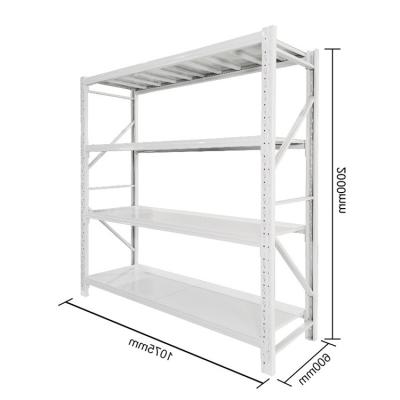 China Medium Duty Steel Corrosion Protection 200Kg Pallet Rack Garage Warehouse Storage Racking Shelving for sale