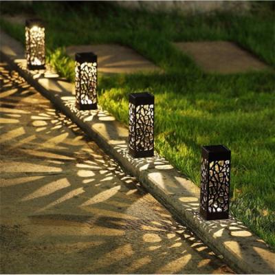 China Garden Decoration Landscape Cavity Outdoor Pathway LED Lawn Garden Lamp Waterproof Solar Light for sale