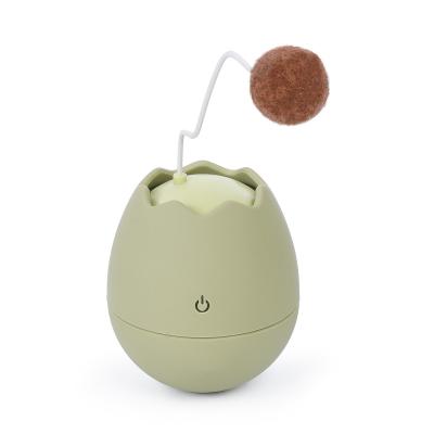 China Automatic Stocked Egg Shape Cat Toy Dog Toys Pet Chew Electronic Toy for sale