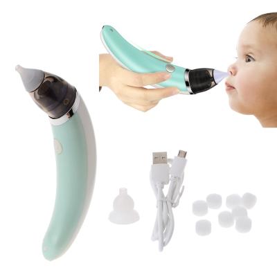 China Baby Cleansing 2021 Dropship Nose Aspirator Silicone Snot Sucker Baby Infant Newborn Cleaner Hygienic Safe Electric Toddler Nasal Aspirator for sale