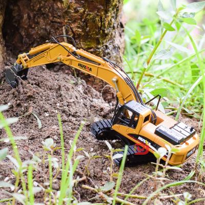 China 1:50 Technic Children's Toy Car Cement Engineering Truck Crane Truck Vehicle Mechanical Toy For Children's No RC Model Excavator for sale