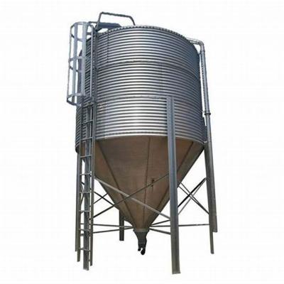 China Factory Price Sales Professional Design Galvanized Feed Tower Chicken House Feed Silo for sale