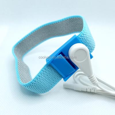 China Fabric 3.9mm Adjustable Instant Electrotherapy Conductive Wrist Strap Wristband Fits Healy Frequenzy DIX Device for sale