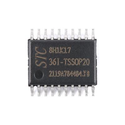 China New original standard MCU TSSOP20 STC8H1K17 STC8H1K17-36I STC8H1K17-36I-TSSOP20 microcontroller from BOM for sale