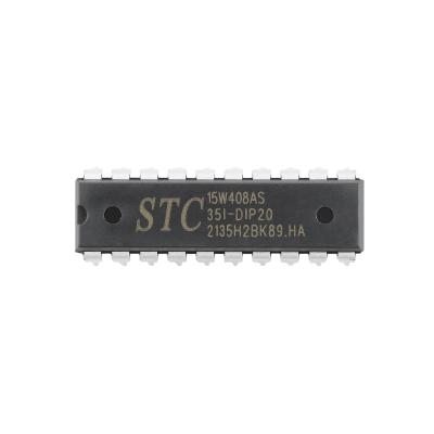 China Original IOT microcontroller MCU DIP20 STC15W408AS STC15W408AS-35I STC15W408AS-35I-DIP20G for sale