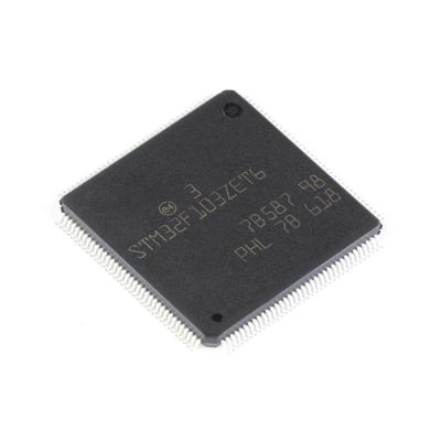 China New Original STM32 STM32F103 Controller Microcontroller MCU Standard Micro Chip 144-LQFP STM32F103ZET6 for sale