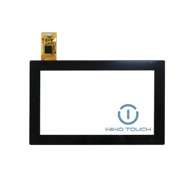 China Industrial Control 7 Inch Car DVD Touch Panel LCD Monitor Touch Screen Kit 0.7 Mm ITO Glass Capacitive Touch Screen for sale