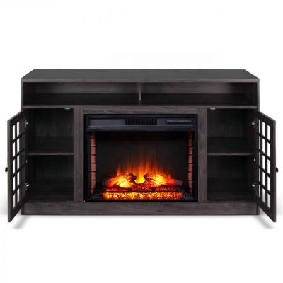 China With Electric Mantel Fireplace TV Stand Stove Heater With Mantel for sale