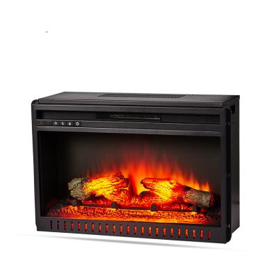 China Hotel Wholesale 23 Inch 3D Electric Flame Fireplace Insert Fire Pit for sale