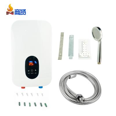 China Hotel whole house kitchen water heater reasonable prices electric tankless whole house instant water heater shower for sale