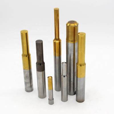 China Hardware Tungsten Carbide Punches TiN Coating Punch Pin With Higher Quality for sale