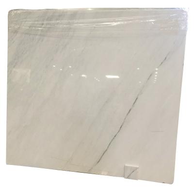 China Modern High Quality Natural Pure White Marble Stone For Villa Flooring Paver for sale