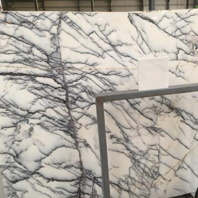 China Modern Factory Supply Italian White Lavender Marble Flooring Tiles for sale