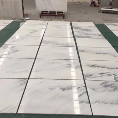 China Beautiful Modern Chinese Landscape White Marble Tiles Slabs For Flooring Walling for sale