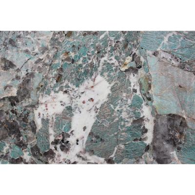 China Luxury Multicolor Blue Green With White Dark Veins Stone Slab Marble Tile for sale