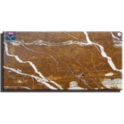 China Modern Traditional Gold Brown Emperador Dark Marble Slab Tile Kitchen Counter Top Bath Wall Panel for sale