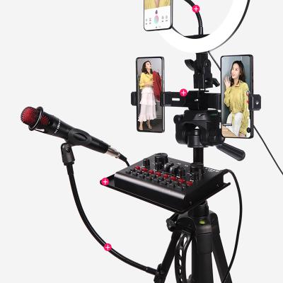 China Portable Flexible Phone Clip E-Clips Stand Camera Tripod Professional Photography Sound Card For Lifetime Video for sale