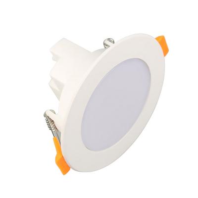 China Embeded 2835 smd 2.5 inch 5w 7w 10w recessed led plastic downlight 75mm cutout led raw material for sale