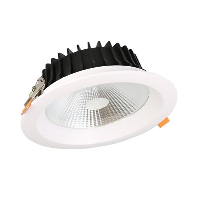 China Free Samples Modern Fabricate Aluminum Housing Recessed Trimless Downlight 15W Low Price Ultra Thin COB Led Down Light for sale