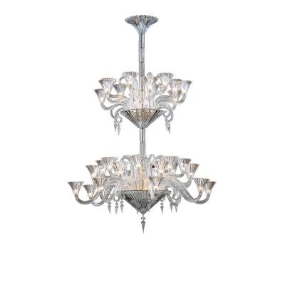 China Contemporary Modern French Crystal Luxury Villa Stair Duplex Chandelier Living Room Atmosphere Chandelier Upper Sense Light for sale