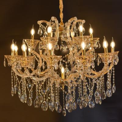 China Modern European Classic 8 Lights Maria Theresa Crystal Chandelier For Living Room Bedroom Hotel Wedding Decorative Light for sale