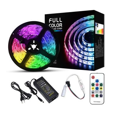 China Dream LANDSCAPE DC12V RF 14Key Controller 300led 5Meter LED Color Pixel 5050 RGB Strip for sale