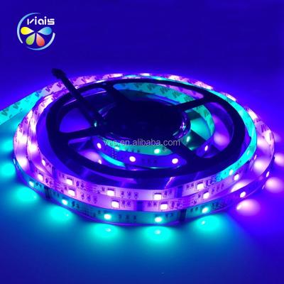 China Easy Installation Programmable 12V Flexible Led Strip SMD5050 6803 for sale