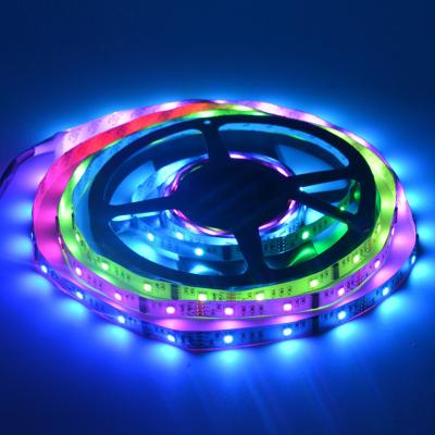 China Stable 5050 Smd Dreamy Color 6803 RGB Led Light 30leds Per Meter Magic Strip For Decoration for sale