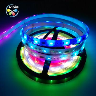 China High Brightness 5050 SMD TM1809 Waterproof Installation 12V LED Strip Light Easy Accessible Roll IP65 IP67 LED Strip 5m for sale