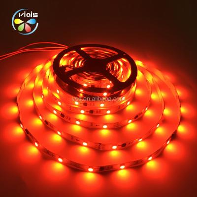 China 12V SMD5050 RGB 1903 Flexible Smart Strips Easy Installation 2811 16703 Programmable Colorful Waterproof Led Strip IC for sale