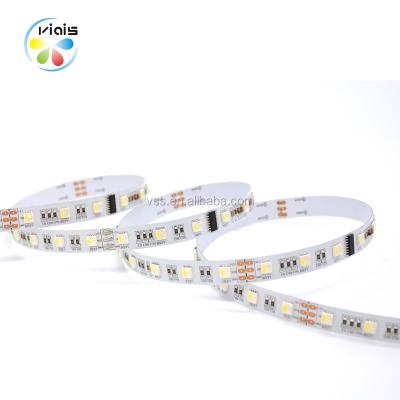 China Theme Park 3000-3500K 6000-6500K 5050 RGBW Digital Warm White Programmable Smart Led Strip for sale