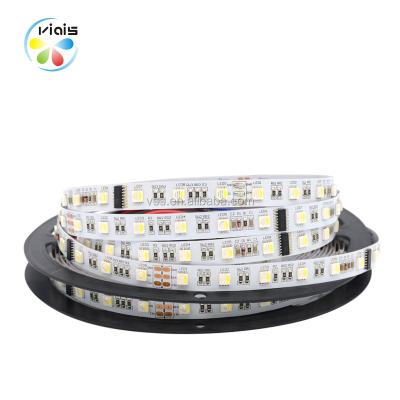 China Waterproof Long Life 12V IP67 RGBW RGB Digital 5050 LED Magic Programmable Strip For Landscape Lighting for sale