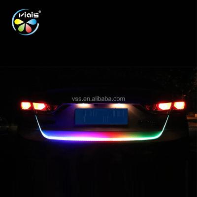 China Car LED Tail Box Light, 1.2m/1.5mRGB Colorful Torch Box Light Rear Belt for sale