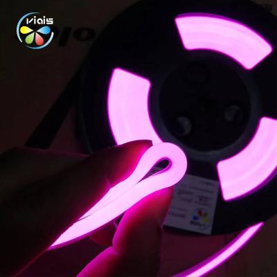 China LANDSCAPE 12V/24V Flexible Silicone SMD2835 Neon Led Strip for sale