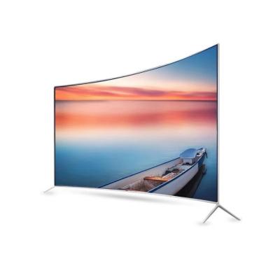 China 65 Inch Kitchen TV Curved QLED TV Smart TV 4K Smart Google TV with Dolby Vision HDR and Exclusive Features for Playstation for sale