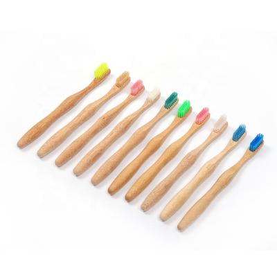 China 2-100% Natural 2019 Handle BA-AR2072 OEM High Quality Organic Biodegradable Cepillos Bamboo Teeth Brush Aluminum Soft Bristle Bamboo Toothbrush for sale