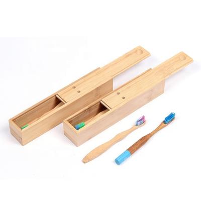 China BA-6017 Battery Operated Cheap Price Bathroom Utensil Set Packing Box With Slip Cover And Bamboo Toothbrush for sale