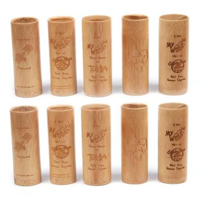 China Sustainable Wholesale Custom Eco-friendly Bamboo Beer Reusable Bamboo Mug 5.7oz Natural Reusable Bamboo Mug for sale