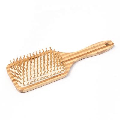 China Eco Friendly BA-6118 2020 Best Selling Classic Bamboo Paddle Beard Wholesale Bamboo Hair Brush For Travel for sale